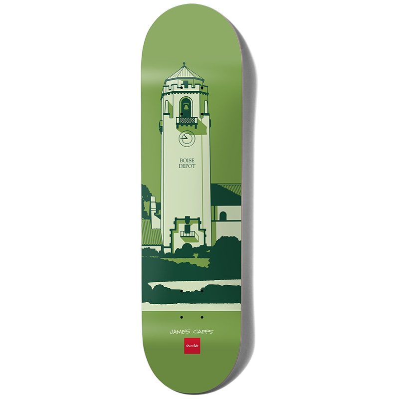Chocolate Capps City Series 23 Skateboard Deck 8.5 Chocolate Capps City Series 23 Skateboard Deck 8.5