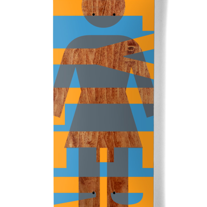 Girl Pacheco OG Knockout Skateboard Deck Blue 8.375 Girl Pacheco OG Knockout Skateboard Deck Blue 8.375