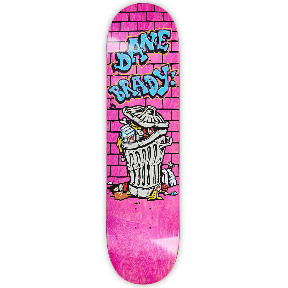 Polar Dane Brady Thrash Can Skateboard Deck 8.25 Polar Dane Brady Thrash Can Skateboard Deck 8.25