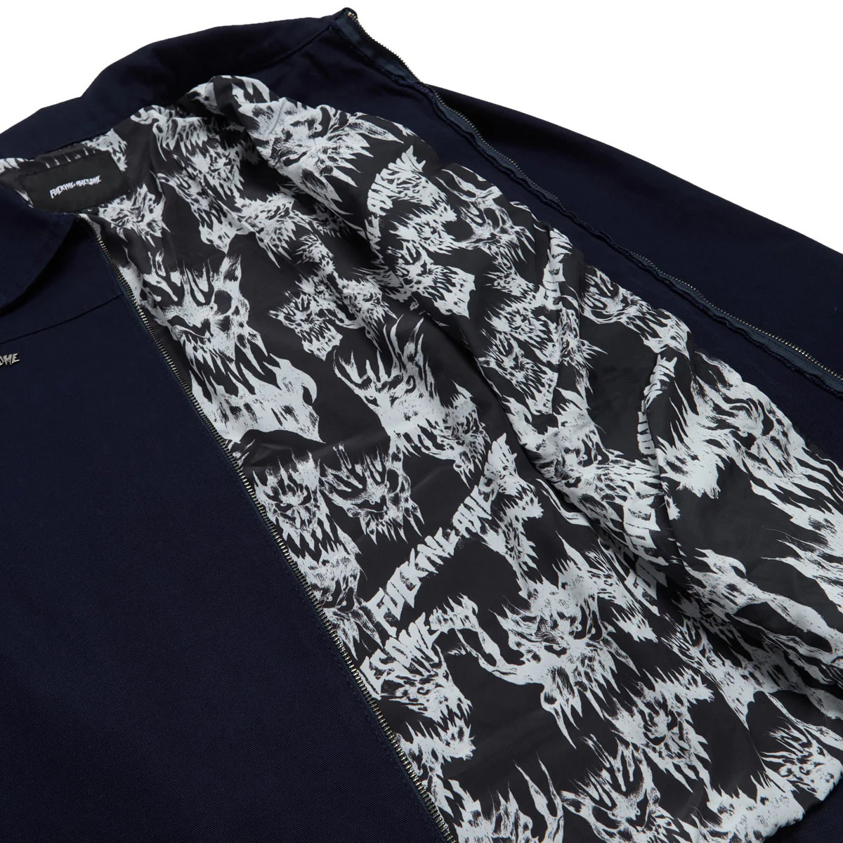 Fucking Awesome Double Zip Workshirt Dark Blue