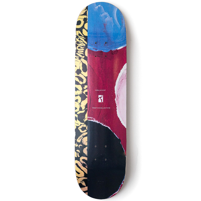 Poetic Kallkvist Skateboard Deck 8.5 Poetic Kallkvist Skateboard Deck 8.5