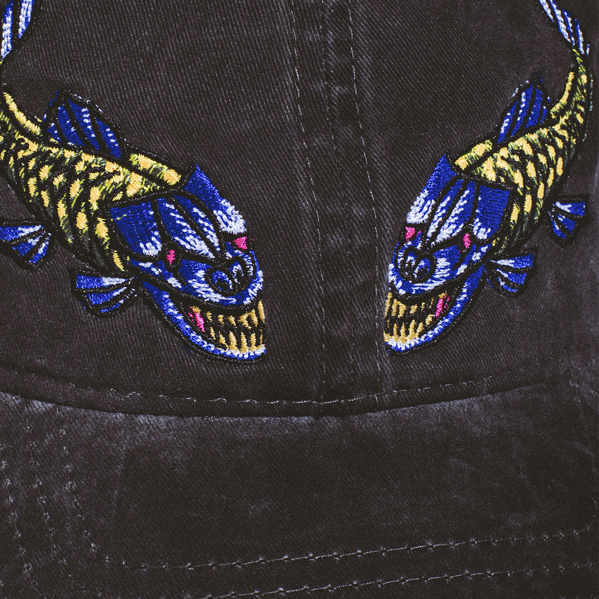 Fucking Awesome Nautical Predator 6 Panel Cap Black Fucking Awesome Nautical Predator 6 Panel Cap Black