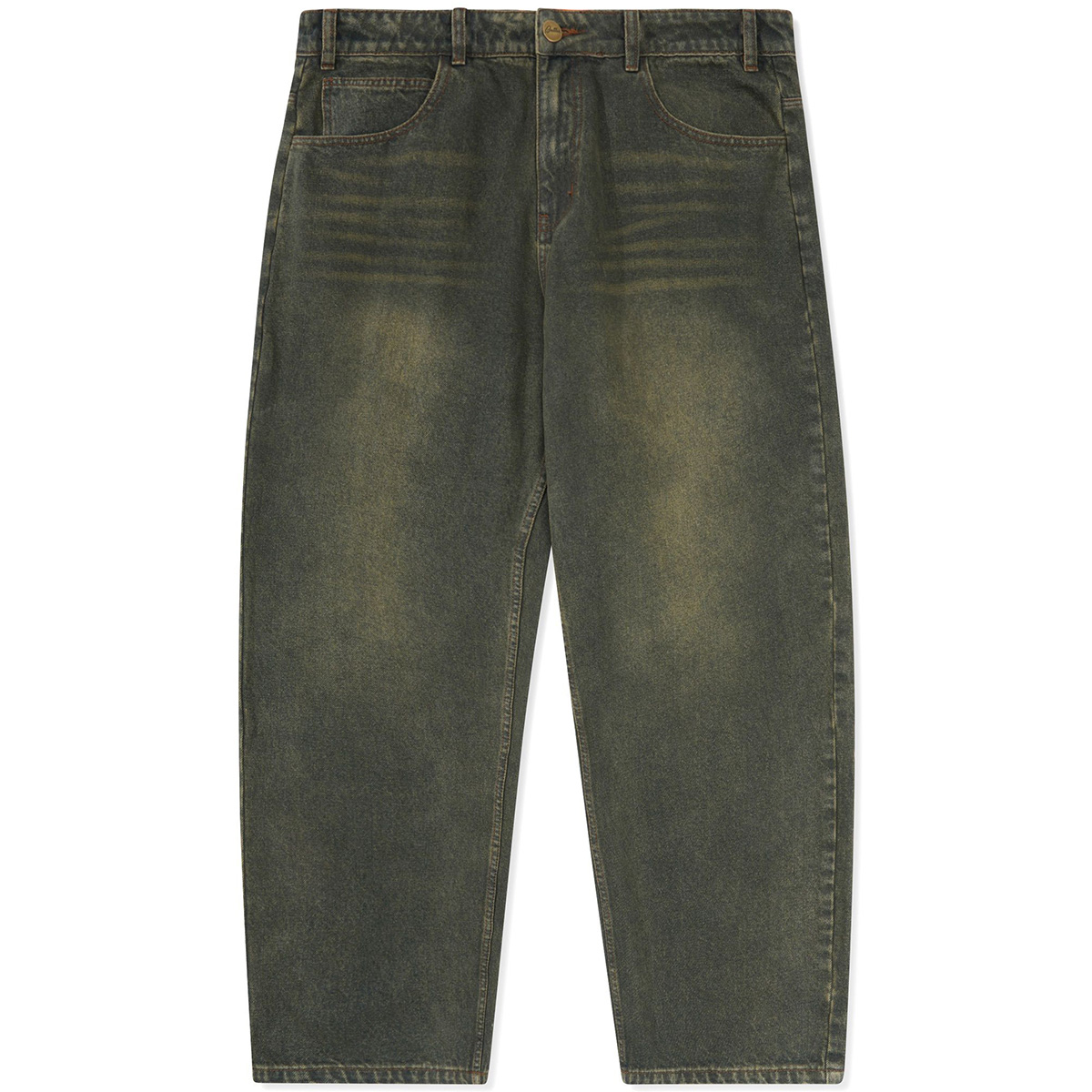 Butter Goods Warped Denim Jeans Dirty Wash Indigo Butter Goods Warped Denim Jeans Dirty Wash Indigo