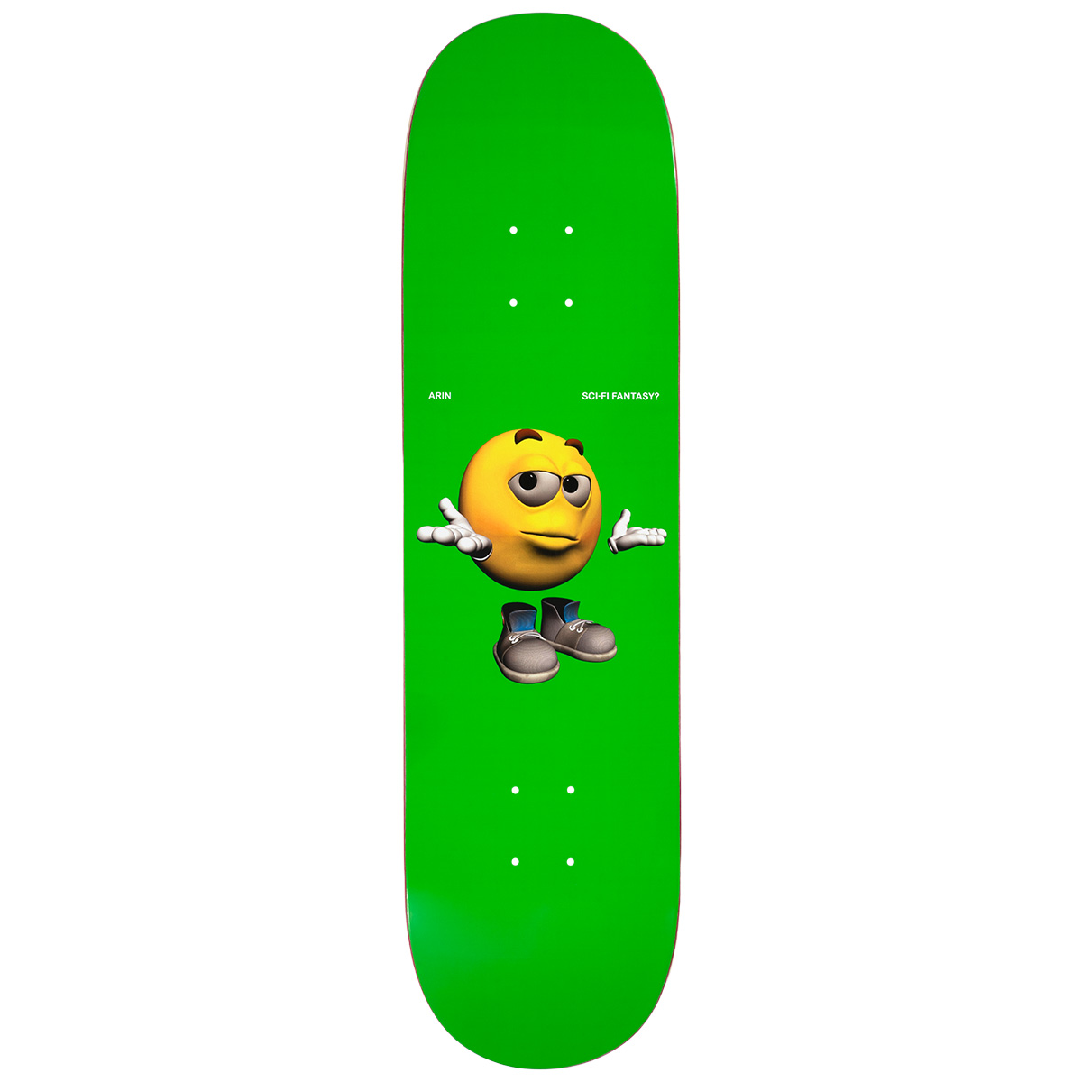 Sci-Fi Arin Lester Emoji Skateboard Deck 8.5 | Skatestore