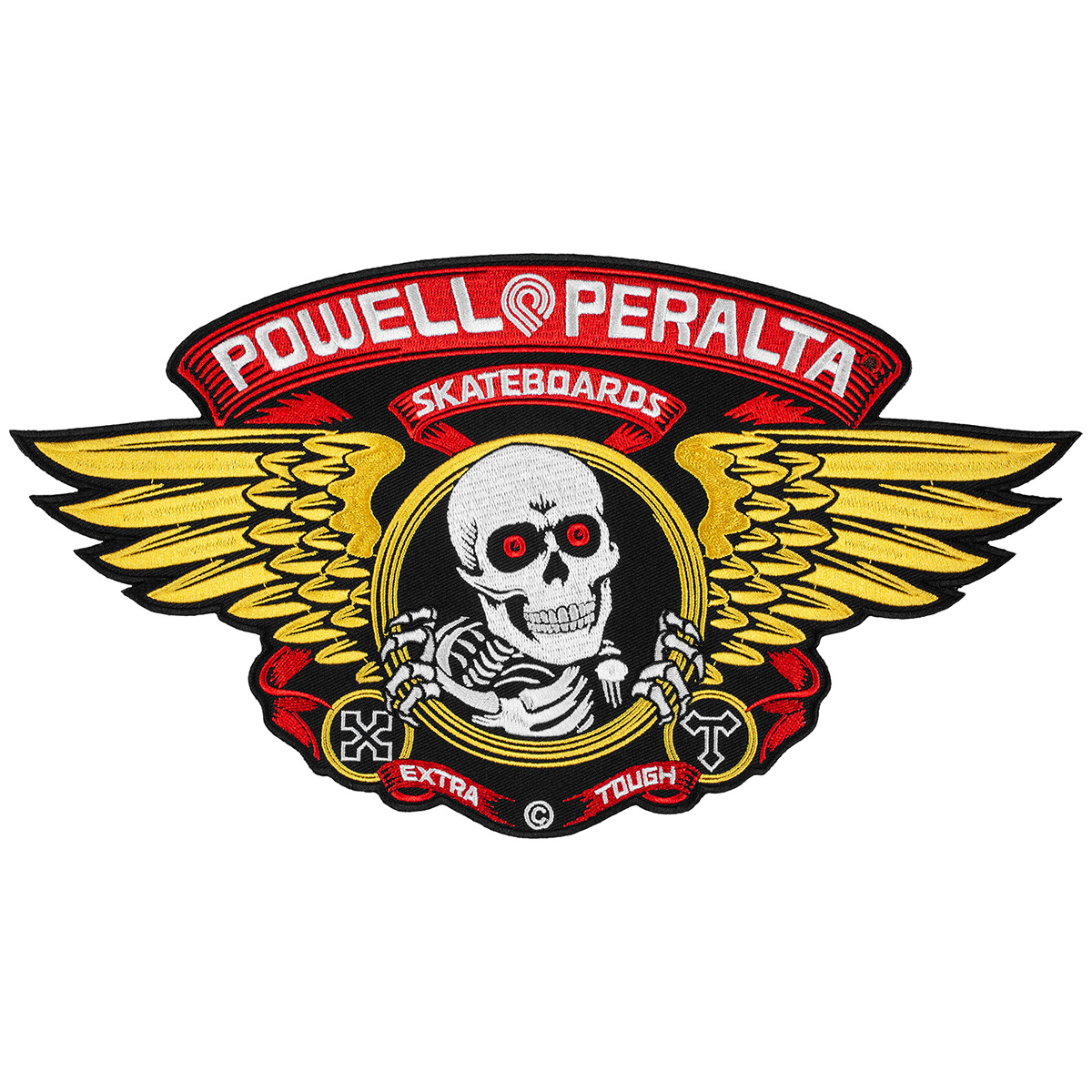 Powell Peralta Large Winged Ripper Patch Powell Peralta Large Winged Ripper Patch