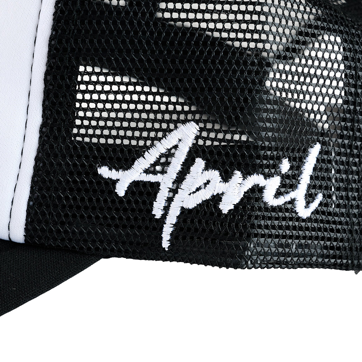 April Full Circle Trucker Cap Black