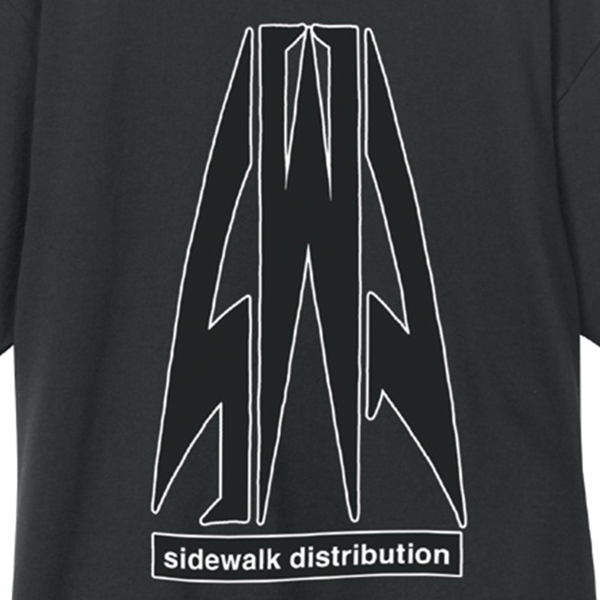 Sidewalk SWD Dealer T-Shirt Black Sidewalk SWD Dealer T-Shirt Black