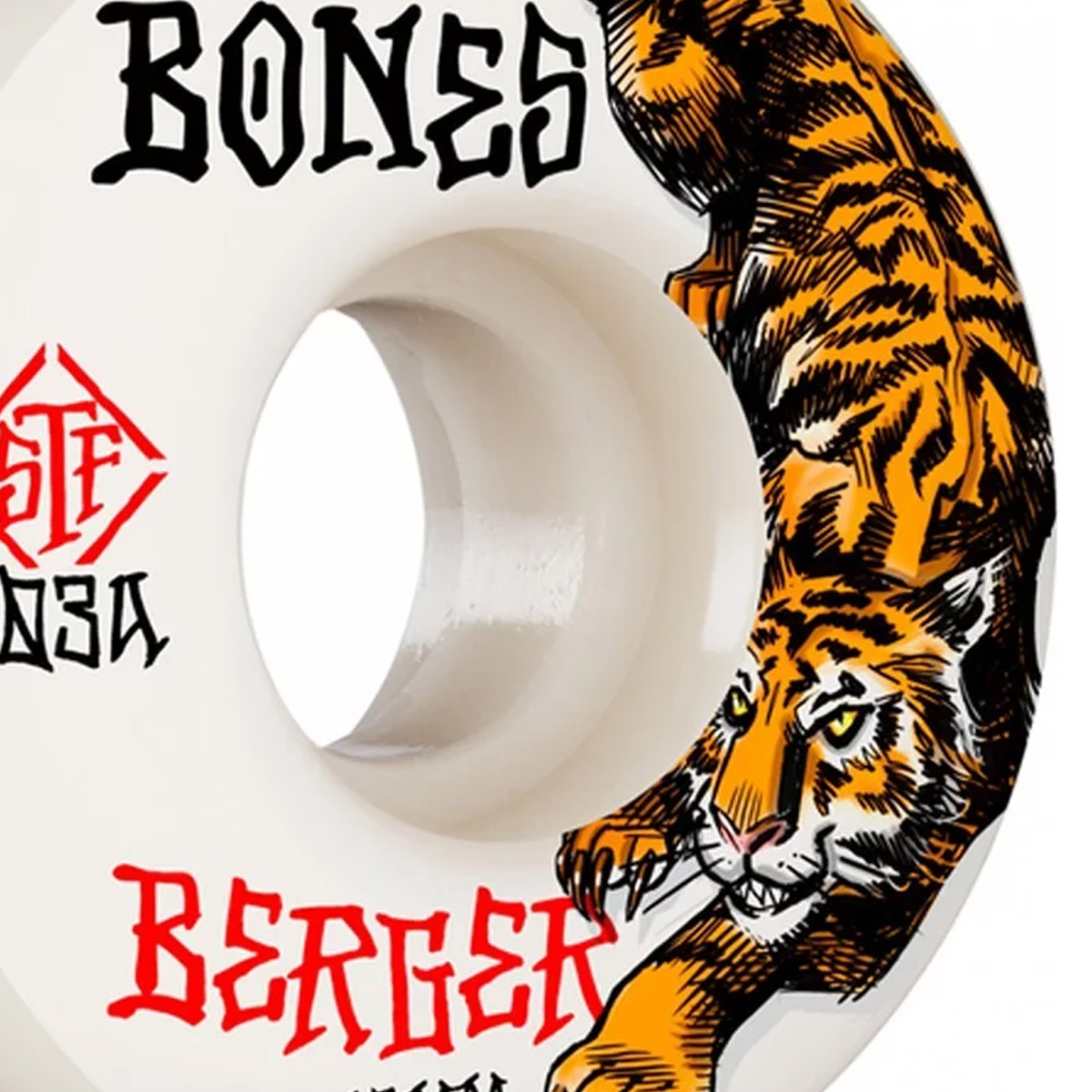 Bones STF Berger The Hunter V3 Slims Wheels 103A 52mm Bones STF Berger The Hunter V3 Slims Wheels 103A 52mm
