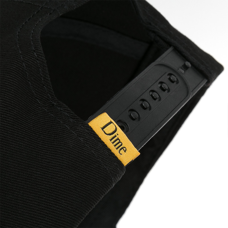 Dime Classic Silicone Logo Cap Black Dime Classic Silicone Logo Cap Black