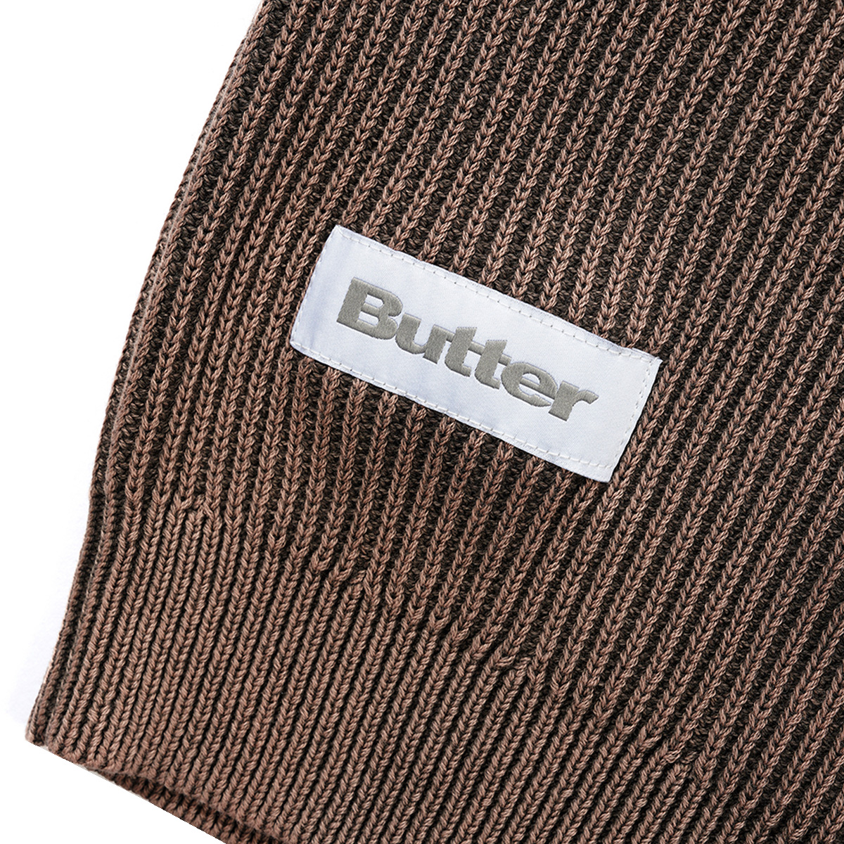 Butter Goods Bleach Knit Sweater Brown Butter Goods Bleach Knit Sweater Brown