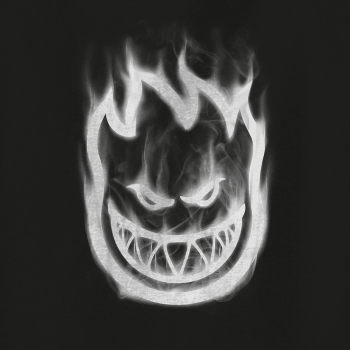 Spitfire Bighead Smoke T-Shirt Black