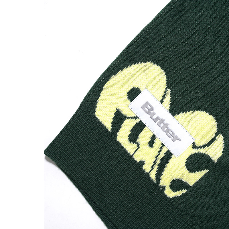 Butter Goods Peace Knit Vest Forest Butter Goods Peace Knit Vest Forest