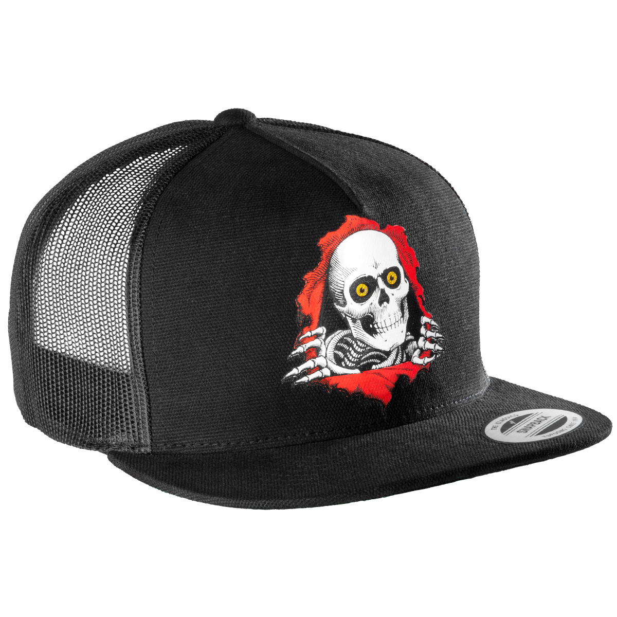 Powell Peralta Ripper Mesh Snapback Cap Powell Peralta Ripper Mesh Snapback Cap