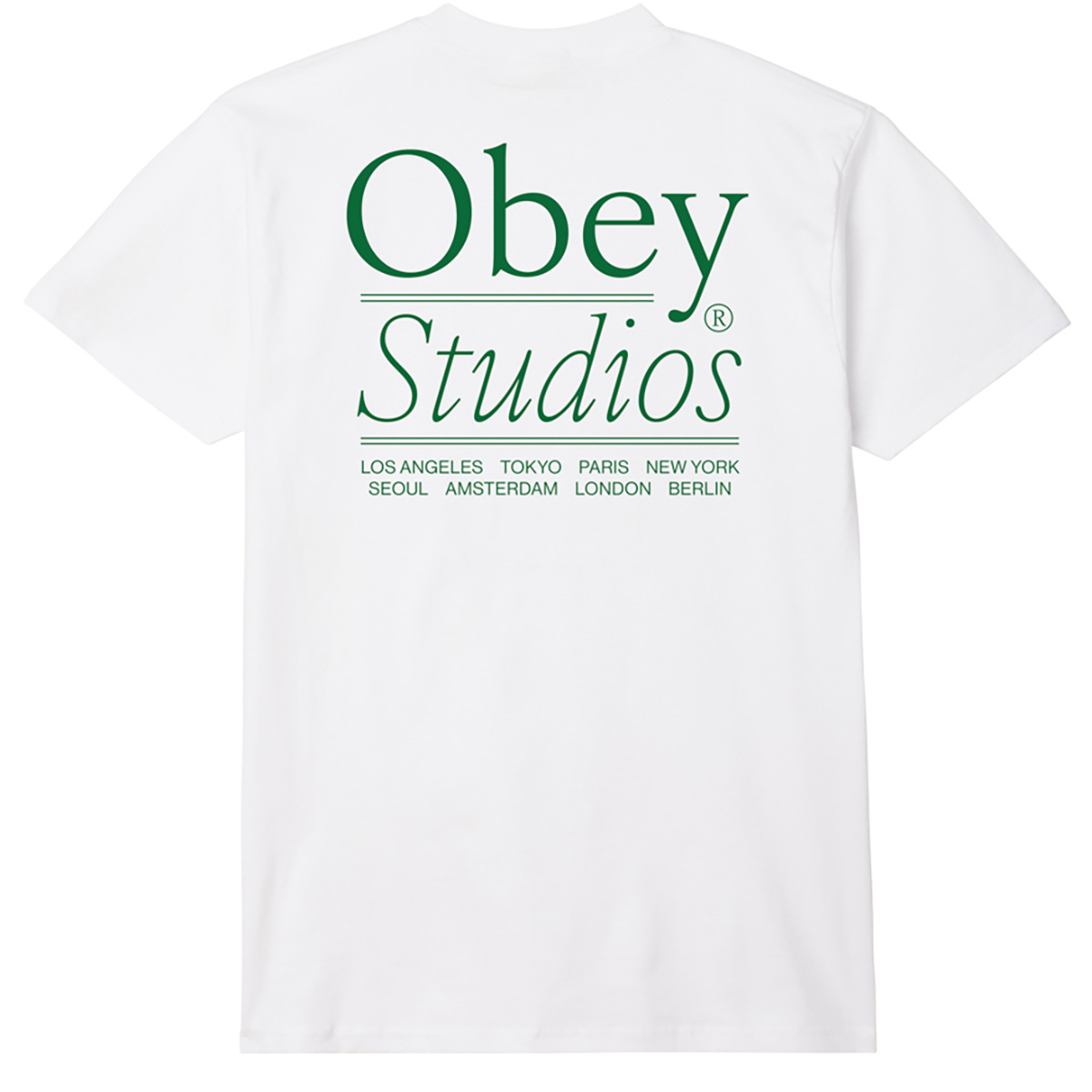 Obey Studios T-Shirt White