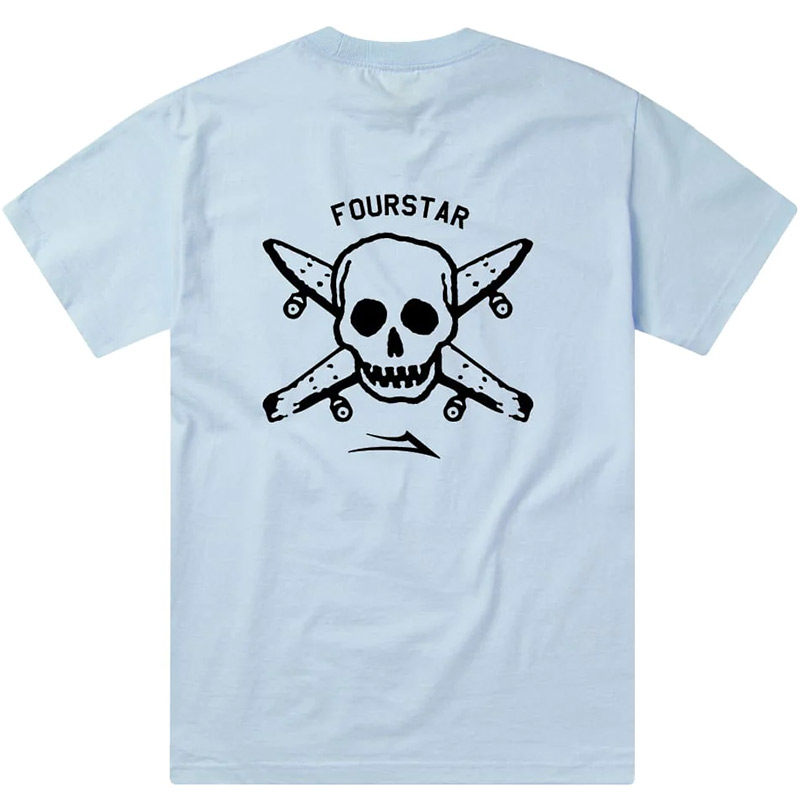 Lakai Street Pirate T-shirt Light Blue