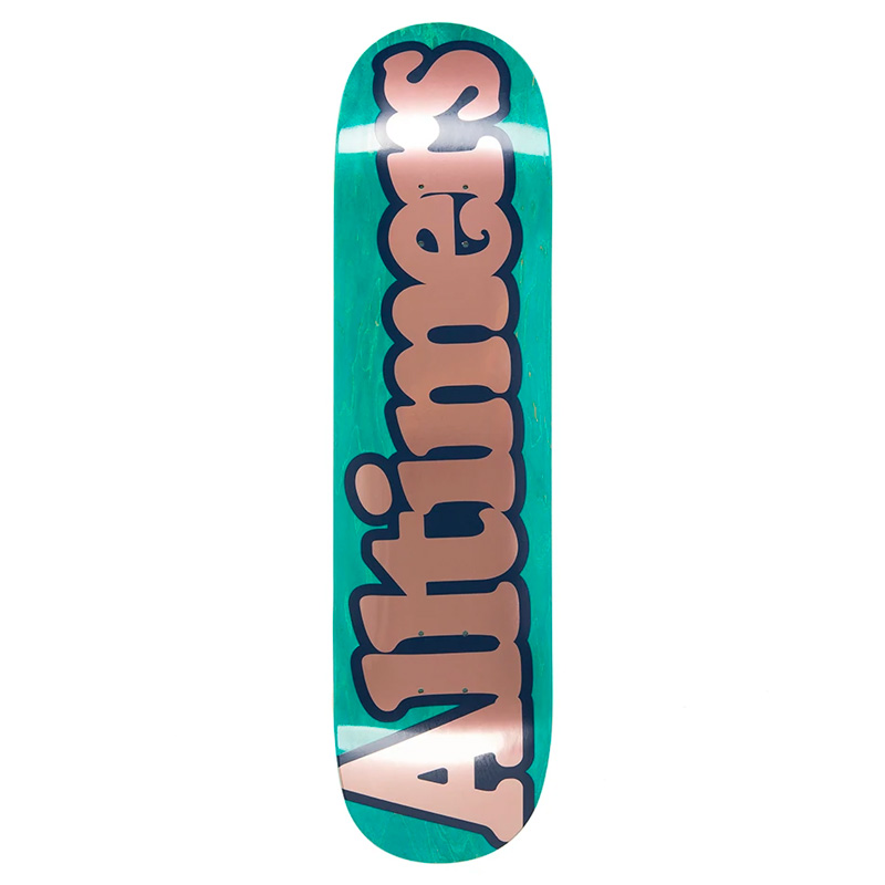 Alltimers Navy Broadway Skateboard Deck Navy 8.1