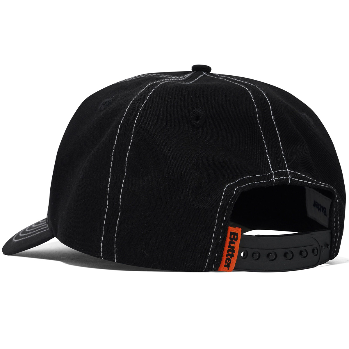 Butter Goods Nail 5 Panel Cap Black