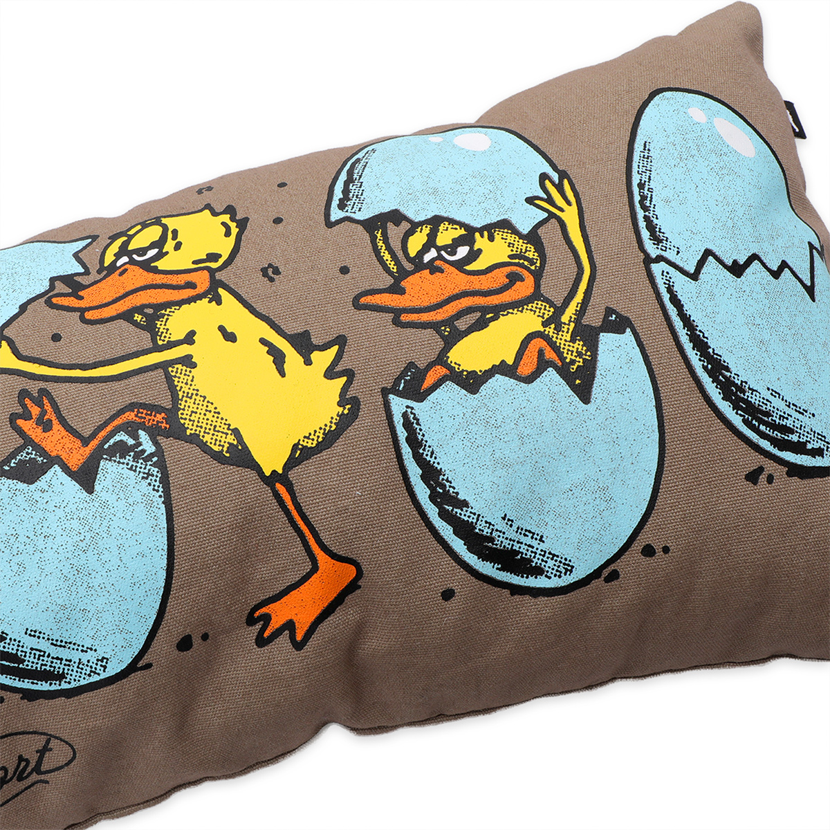 Pass Port Born Tired Bolster Cushion Taupe