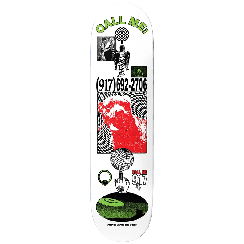 Call Me 917 Liver Ideas Skateboard Deck 8.0 x 31.8