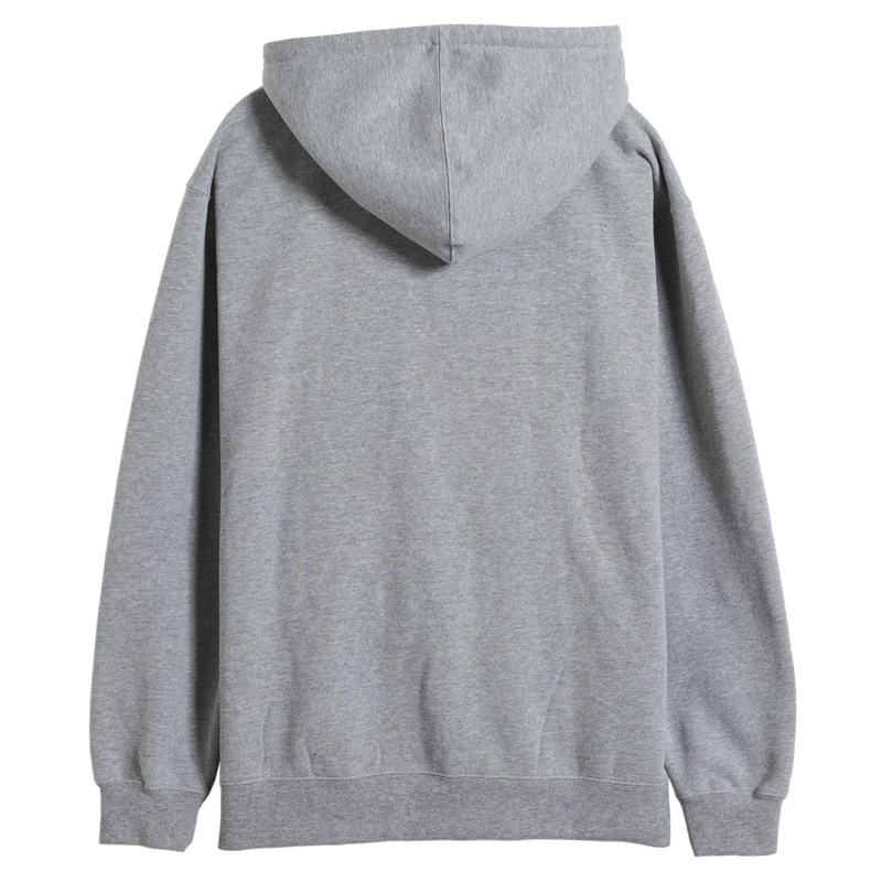 Spitfire Old E Emb Zip Zip Up Hoodie Grey Heather/Red/White Spitfire Old E Emb Zip Zip Up Hoodie Grey Heather/Red/White