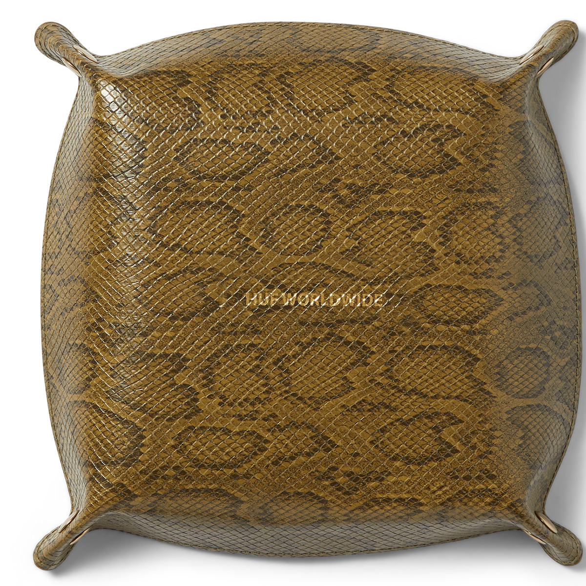 HUF Fuck It Snakeskin Catchall Green HUF Fuck It Snakeskin Catchall Green
