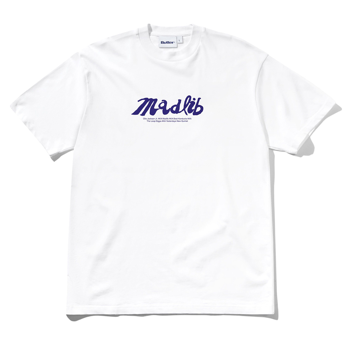 Butter Goods x Madlib Alias T-shirt White