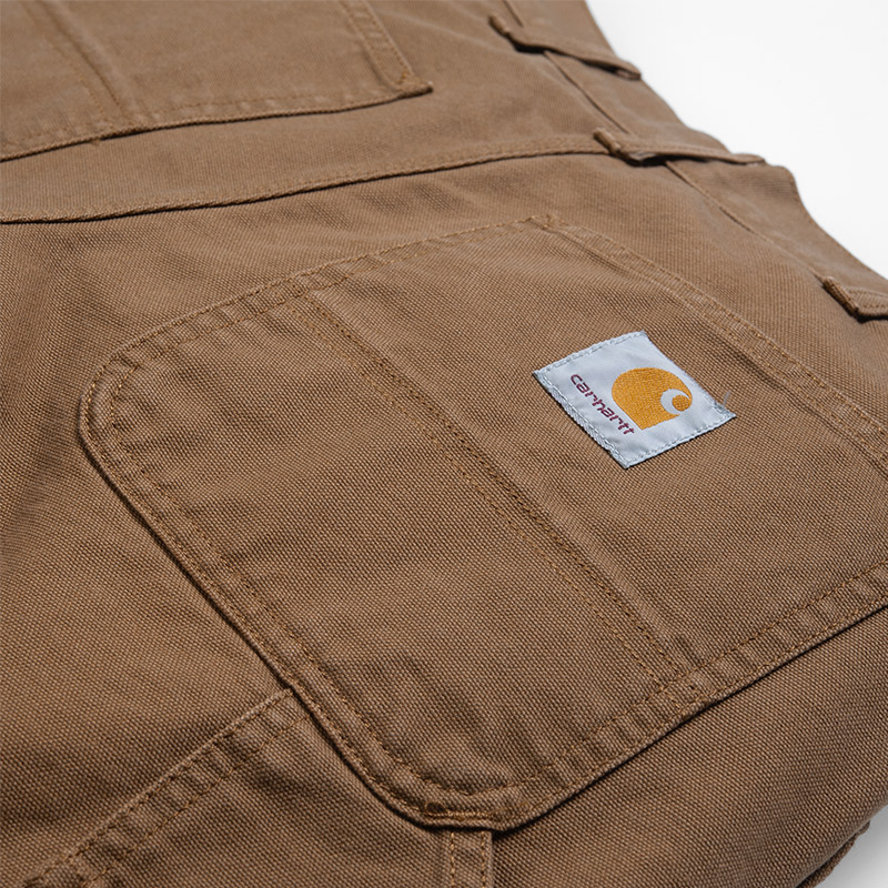 Carhartt WIP Single Knee Pant Hamilton Brown Rinsed Carhartt WIP Single Knee Pant Hamilton Brown Rinsed