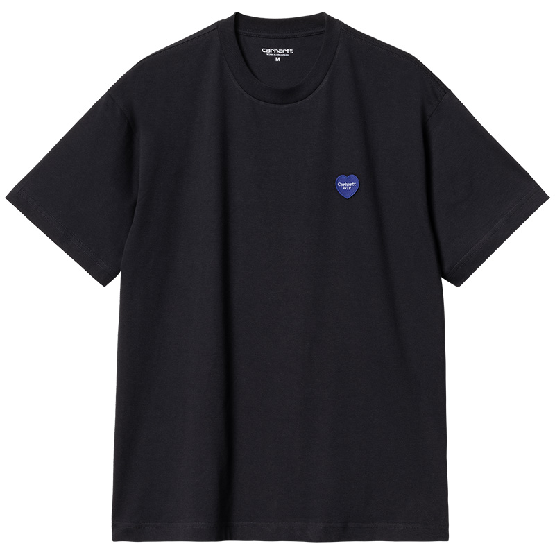 Carhartt WIP Heart Patch T-Shirt Dark Navy Carhartt WIP Heart Patch T-Shirt Dark Navy