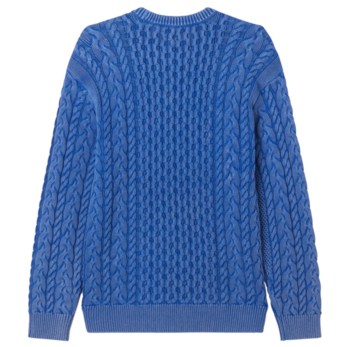 Obey Sweater Faded Wash Olympian Blue