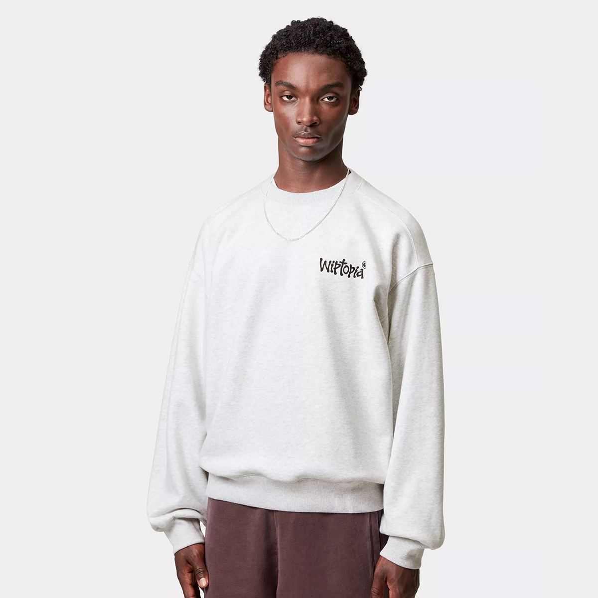 Carhartt WIP Wiptopia Sweater Ash Heather