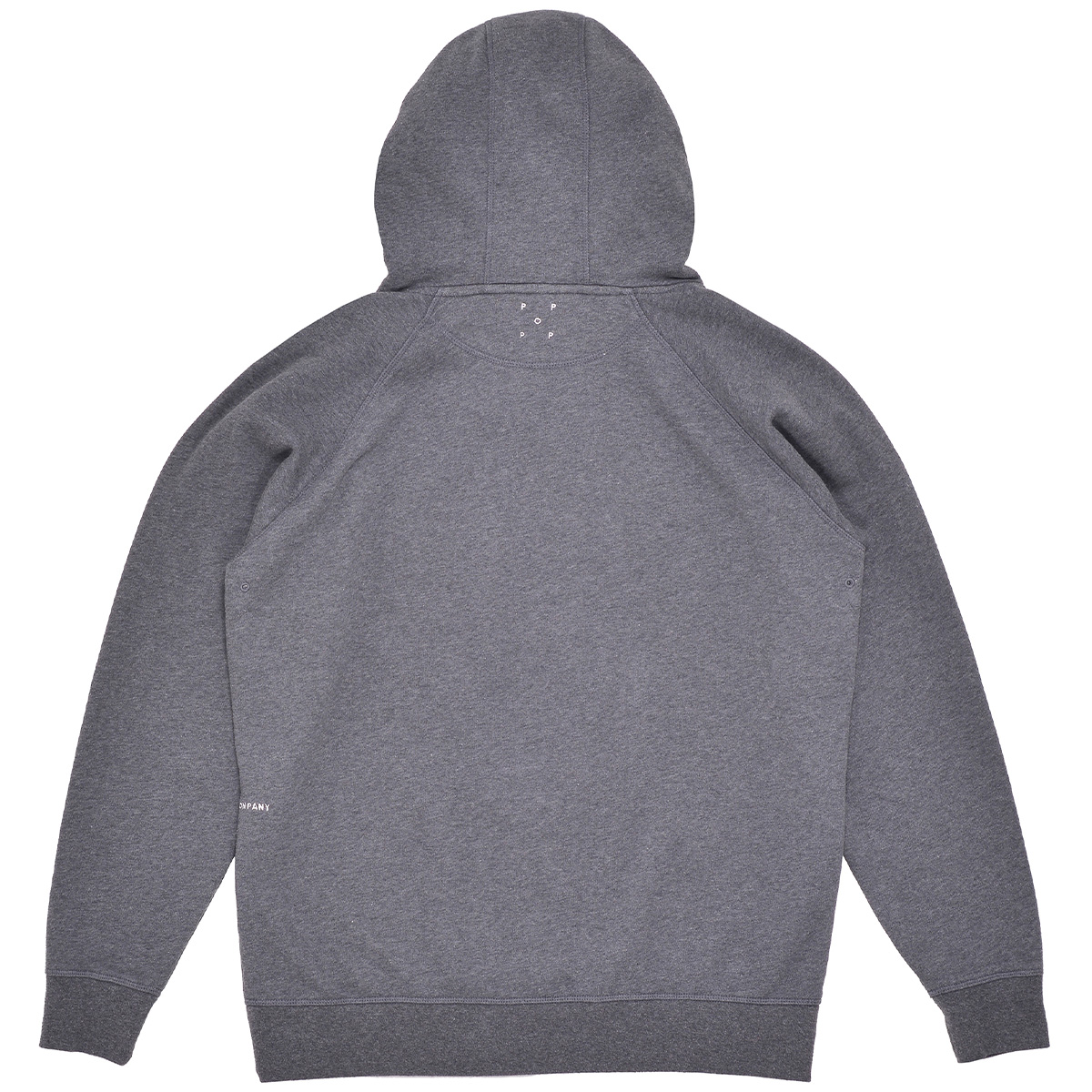 POP Company Hooded Sweater Charcoal Heather POP Company Hooded Sweater Charcoal Heather