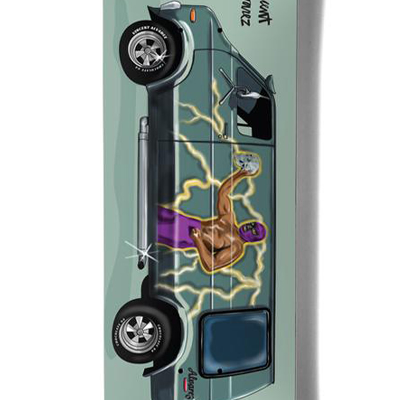 Chocolate Alvarez Vanners Skateboard Deck 8.0