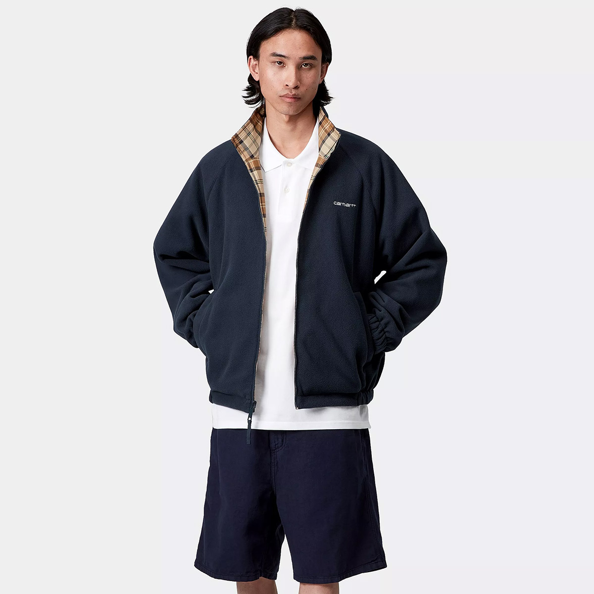Carhartt WIP Reversible Planer Jacket Planer Check Wall/Air Force Blue Carhartt WIP Reversible Planer Jacket Planer Check Wall/Air Force Blue