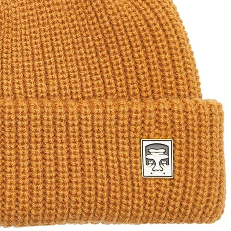 Obey Micro Beanie Satin Brass Obey Micro Beanie Satin Brass