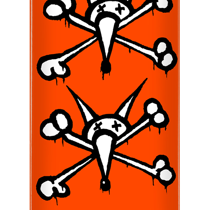 Powell Peralta Vato Rats Skateboard Deck Orange 8.25