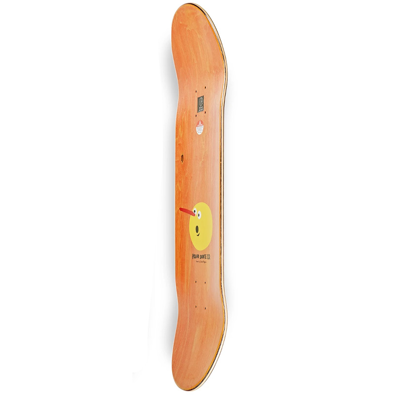 Polar Oskar Rozenberg Beautiful Day Skateboard Deck Blue/Black 8.0 Polar Oskar Rozenberg Beautiful Day Skateboard Deck Blue/Black 8.0