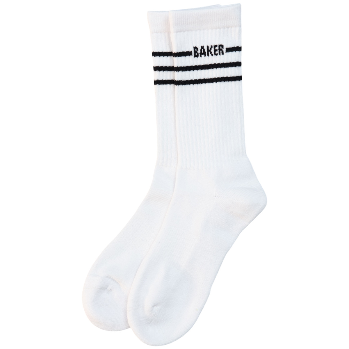 Baker Mini Stripe Socks White Baker Mini Stripe Socks White