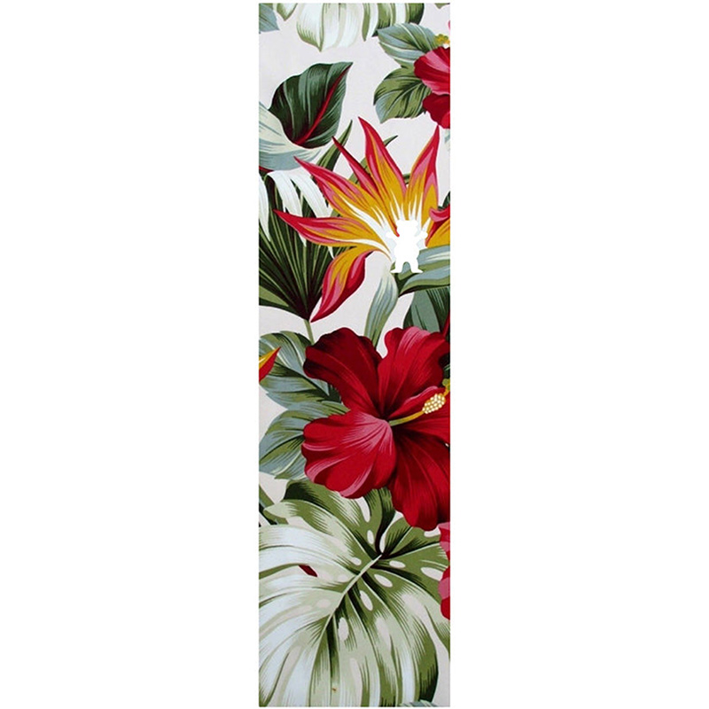 Grizzly Hawaii Floral Griptape Sheet White 9.0 Grizzly Hawaii Floral Griptape Sheet White 9.0