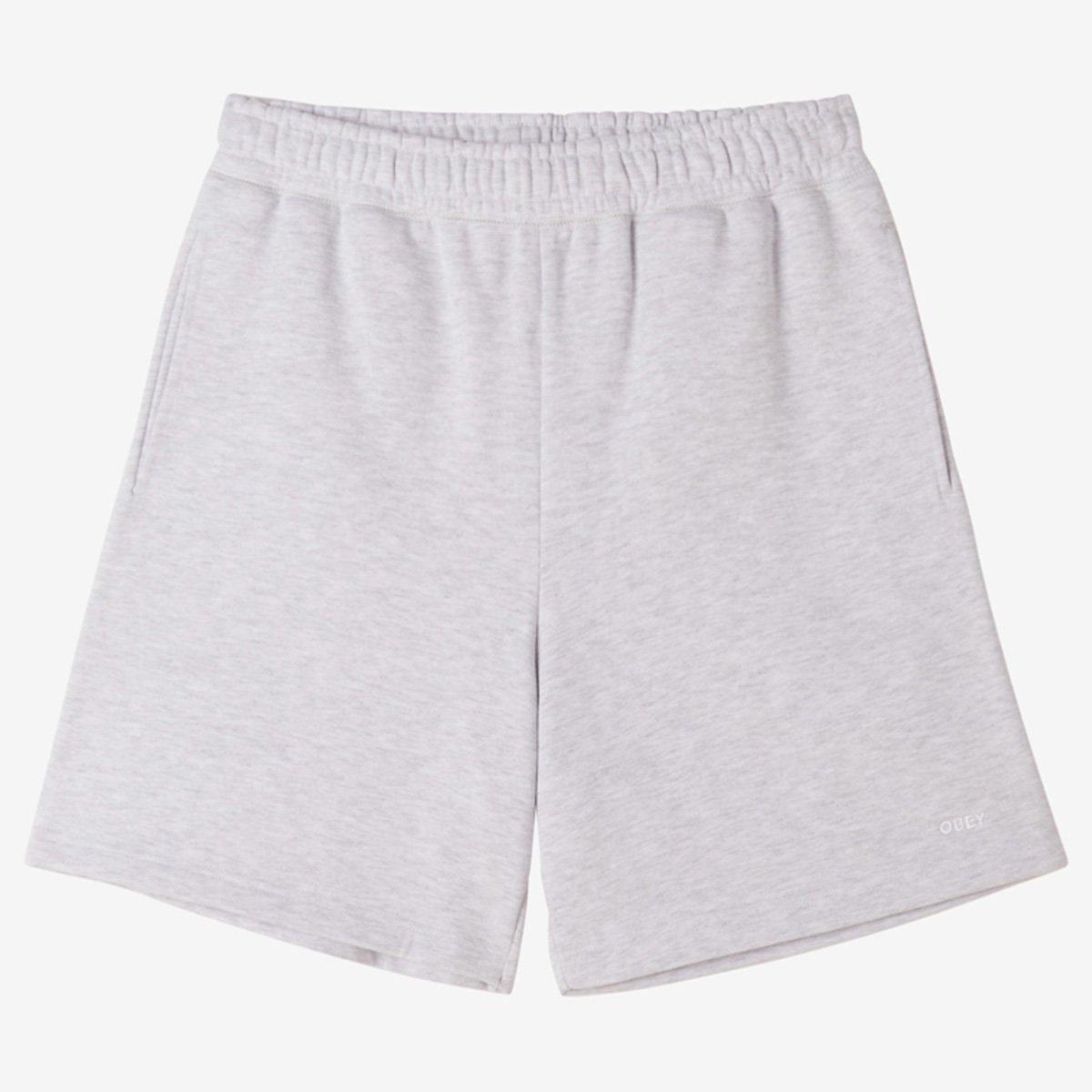 Obey Established Works Bold Sweat Short Ash Grey