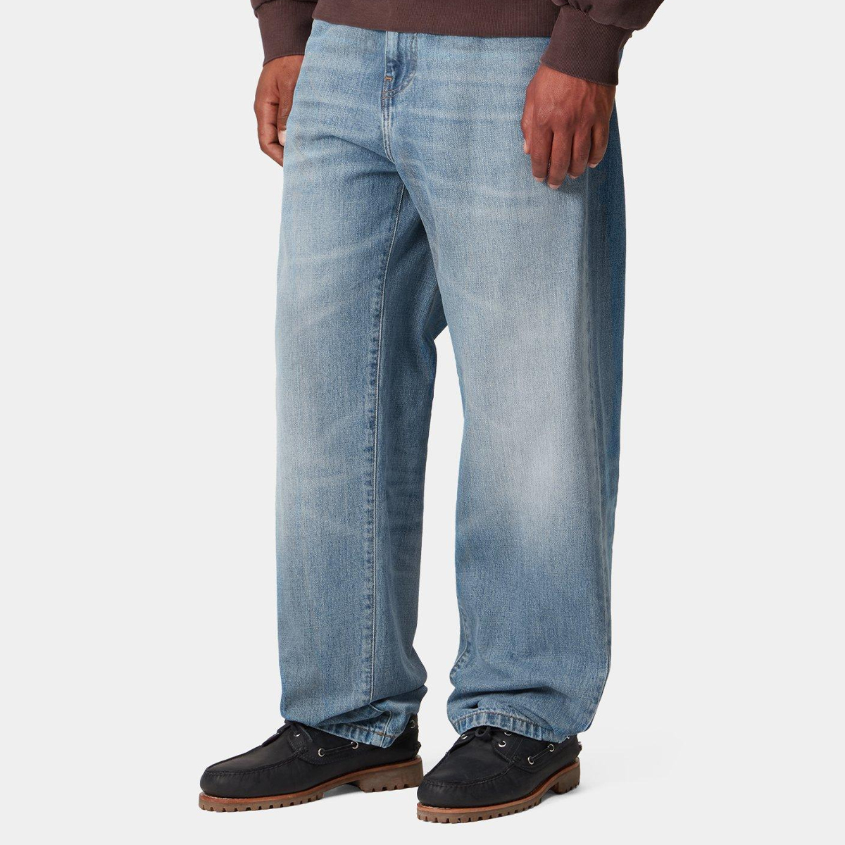 Carhartt WIP Aaron Pant Blue Burst Washed
