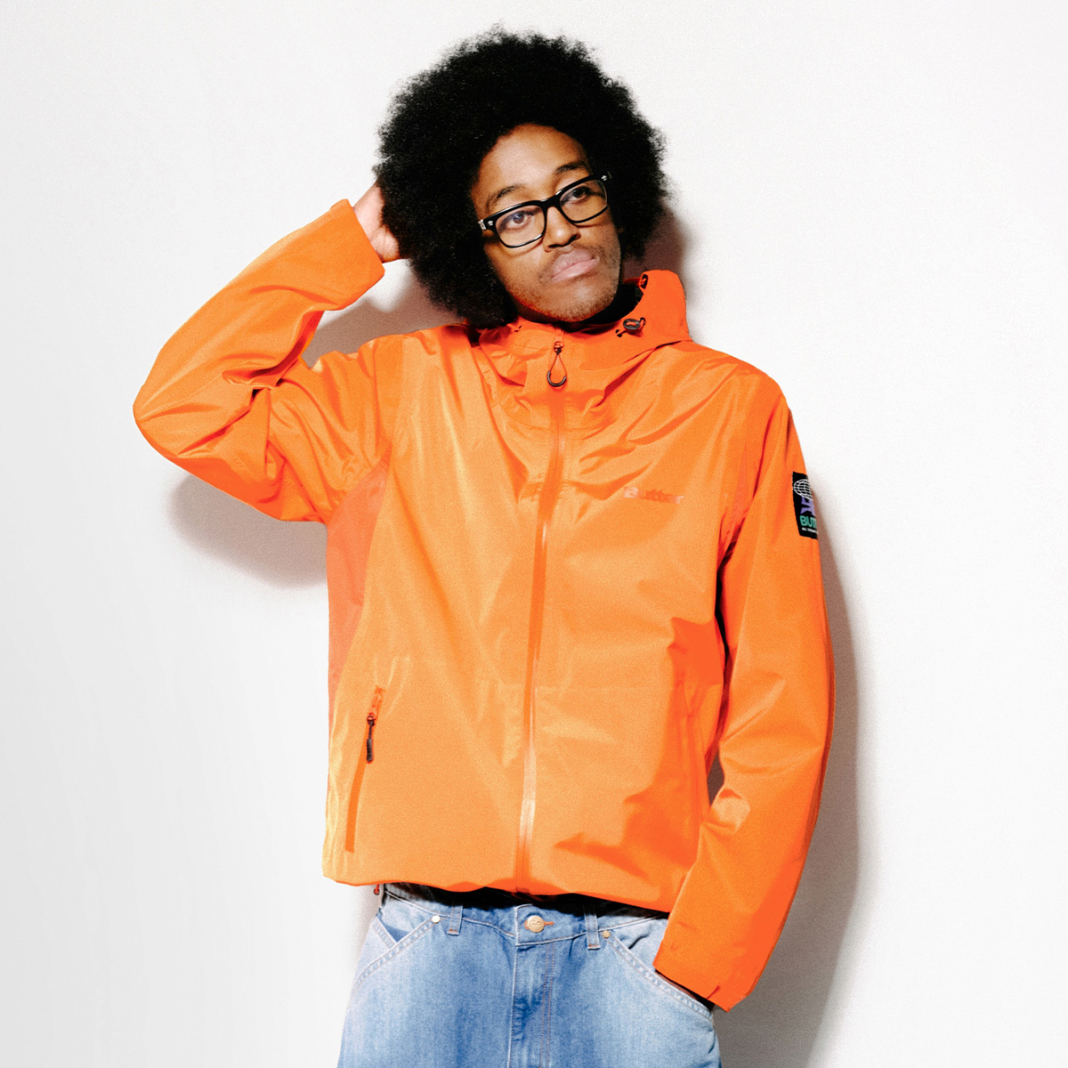 Butter Goods T-Rain Jacket Orange Butter Goods T-Rain Jacket Orange