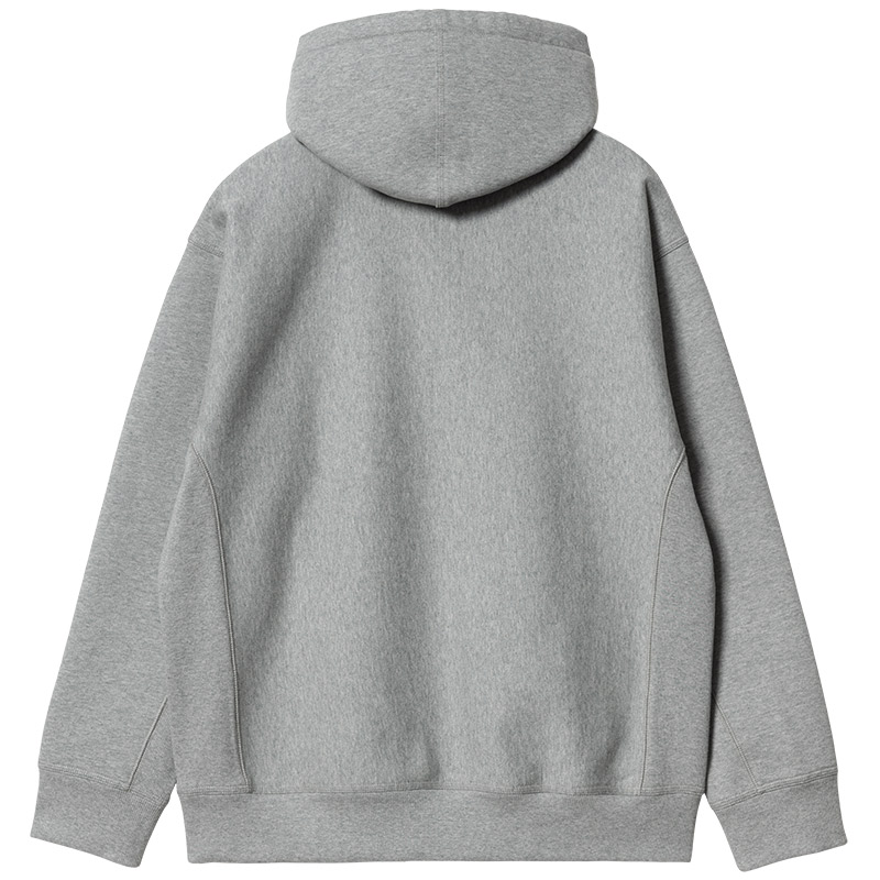 Carhartt WIP American Script Hoodie Grey Heather Carhartt WIP American Script Hoodie Grey Heather