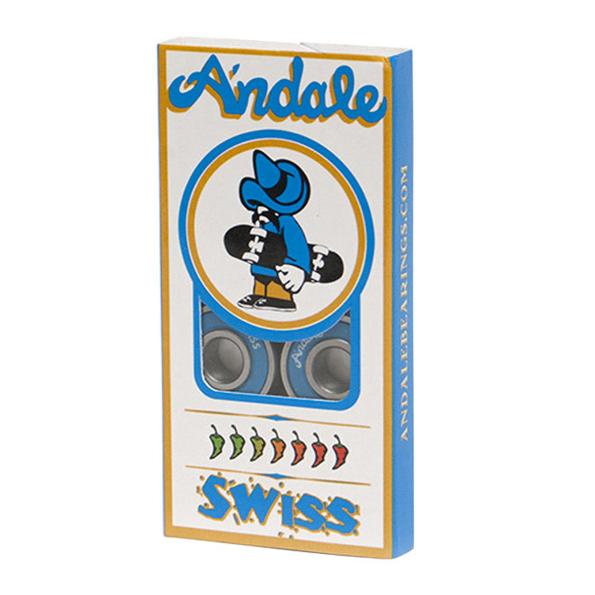 Andale Swiss Bearings Blue
