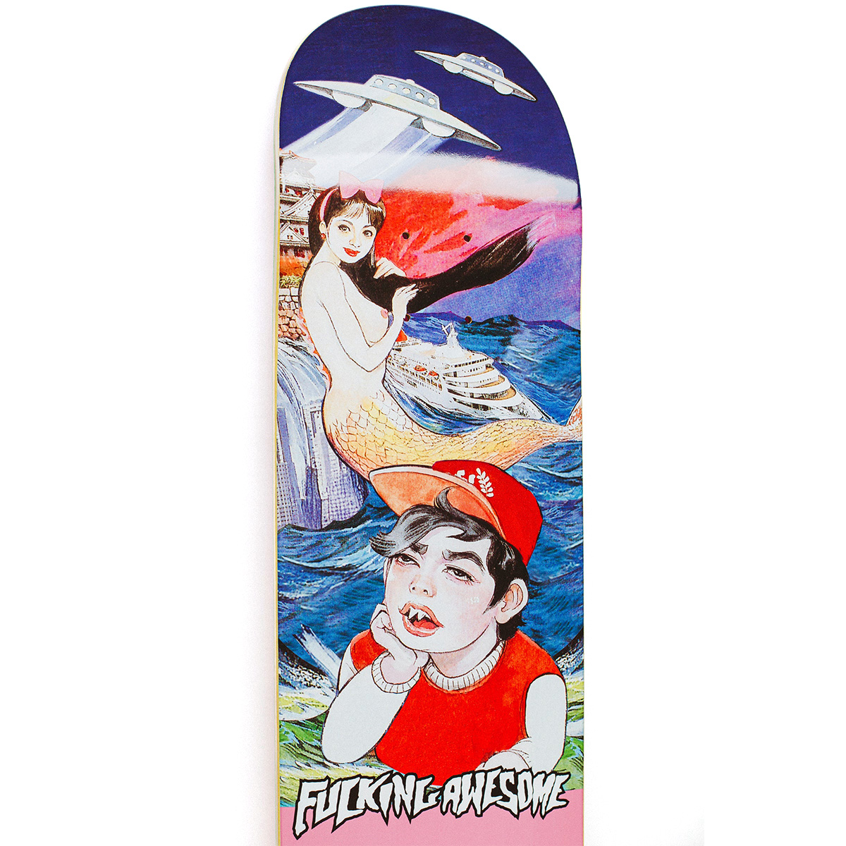 Fucking Awesome Aidan Mackey Kamakura Skateboard Deck -Shape 1- 8.25