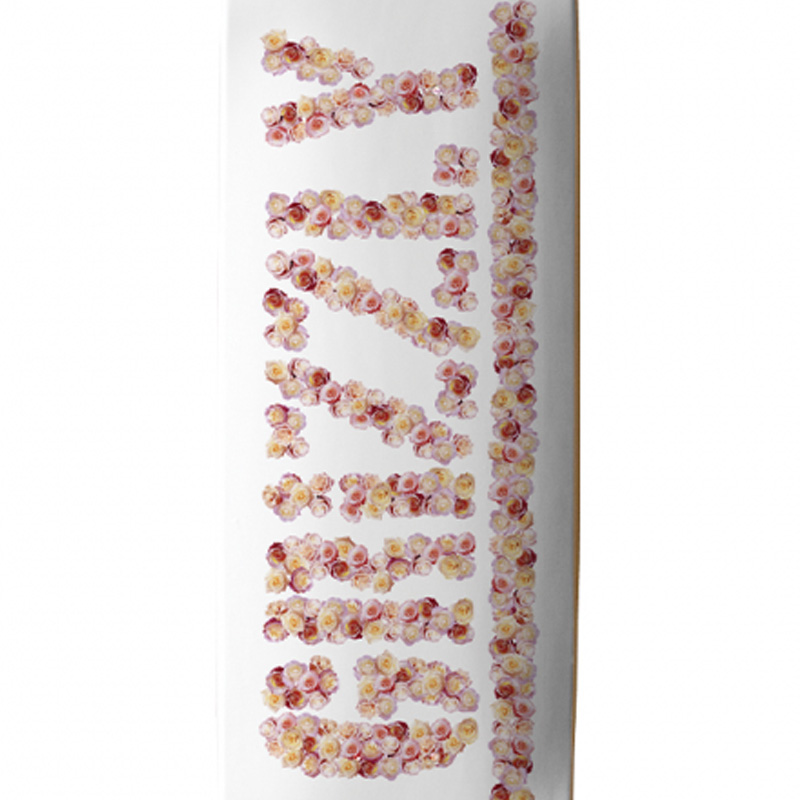 Grizzly Every Rose Skateboard Deck White 8.25 Grizzly Every Rose Skateboard Deck White 8.25