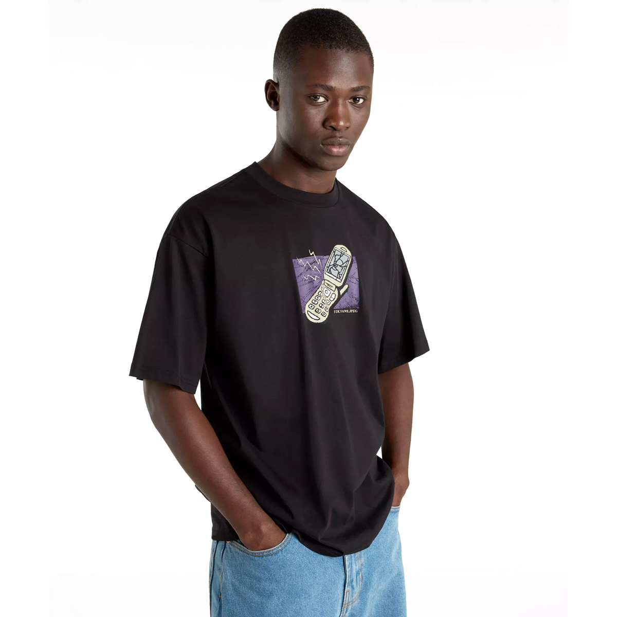 Vans Take The Call T-Shirt Black