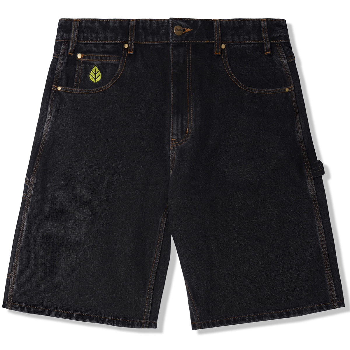 Butter Goods Weathergear Denim Shorts Washed Black