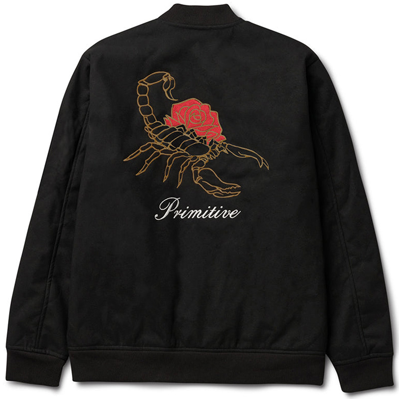 Primitive Scorpio Bomber Jacket Black