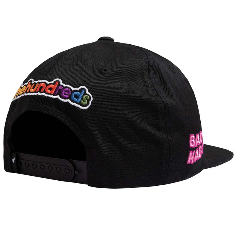 The Hundreds Froots Snapback Cap Black The Hundreds Froots Snapback Cap Black