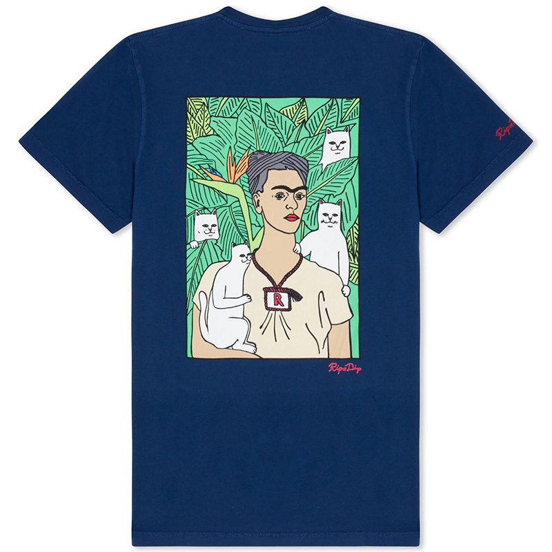 RIPNDIP Portrait Nerm T-Shirt Navy